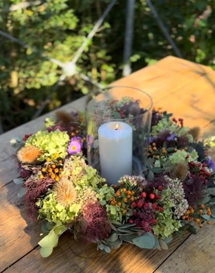 Workshop - Herbstkranzbinden am 9. und 10. Oktober jeweils 10-12 und 14-16 Uhr