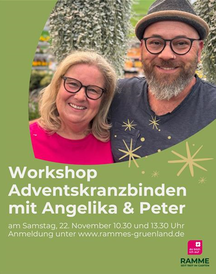 Workshop Adventskranz binden 22.11.25