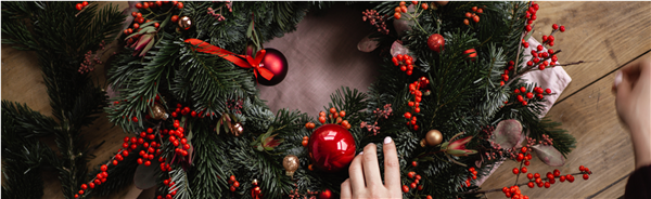 Workshop - Adventskranzbinden mit Angelika & Peter