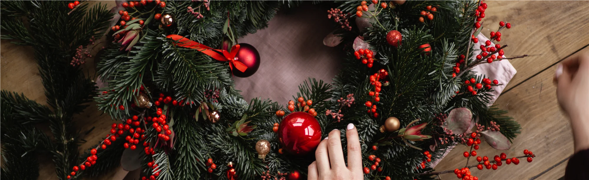 Workshop - Adventskranzbinden mit Angelika & Peter